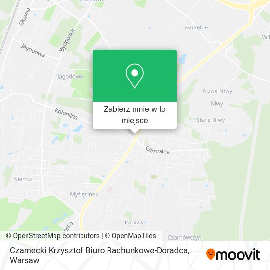 Mapa Czarnecki Krzysztof Biuro Rachunkowe-Doradca