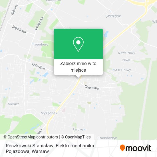 Mapa Reszkowski Stanisław. Elektromechanika Pojazdowa