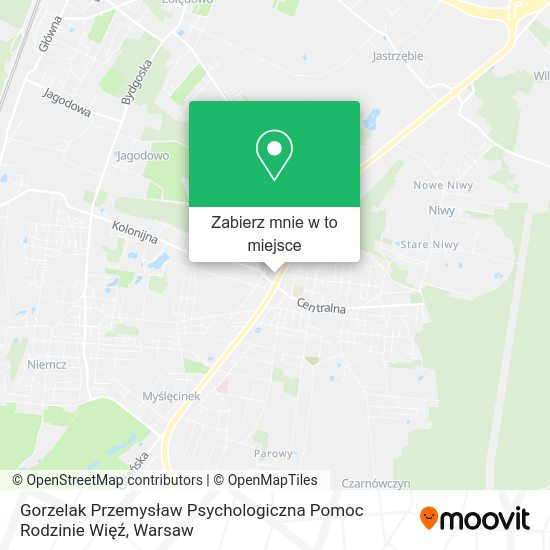 Mapa Gorzelak Przemysław Psychologiczna Pomoc Rodzinie Więź