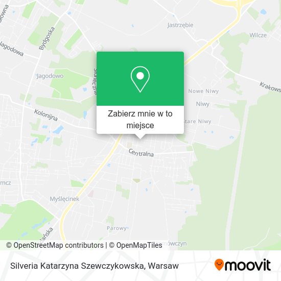 Mapa Silveria Katarzyna Szewczykowska