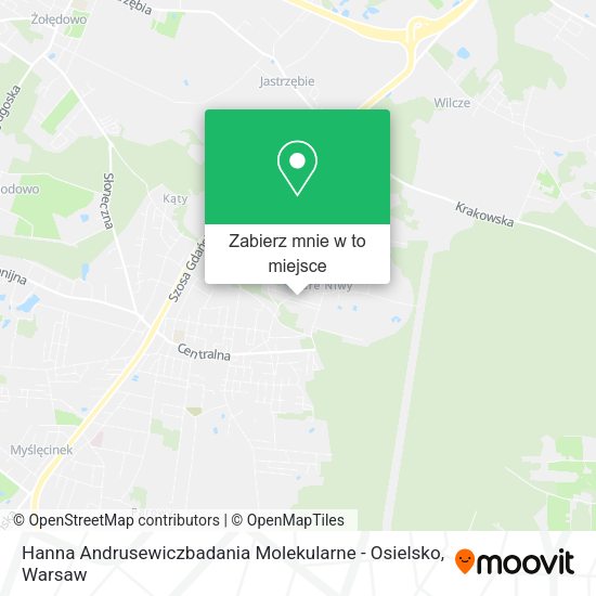 Mapa Hanna Andrusewiczbadania Molekularne - Osielsko