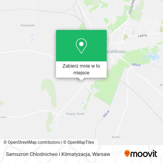 Mapa Samszron Chlodnictwo i Klimatyzacja