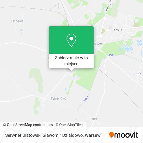 Mapa Serwnet Ulatowski Sławomir Działdowo