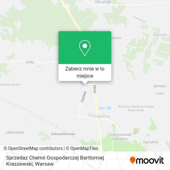 Mapa Sprzedaz Chemii Gospodarczej Bartlomiej Kraszewski