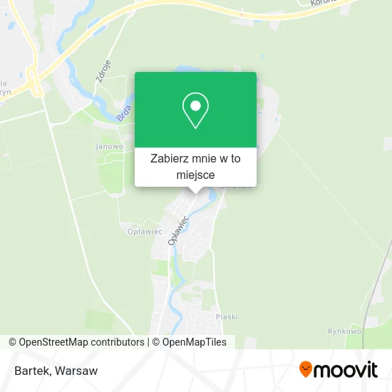 Mapa Bartek