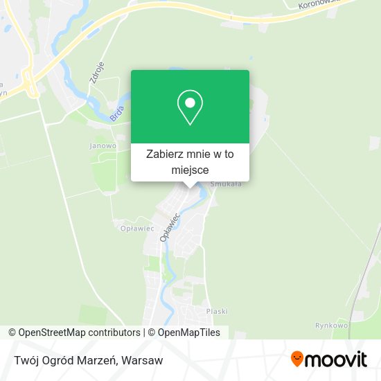 Mapa Twój Ogród Marzeń