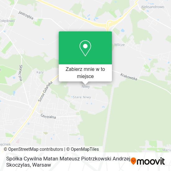 Mapa Spółka Cywilna Matan Mateusz Piotrzkowski Andrzej Skoczylas