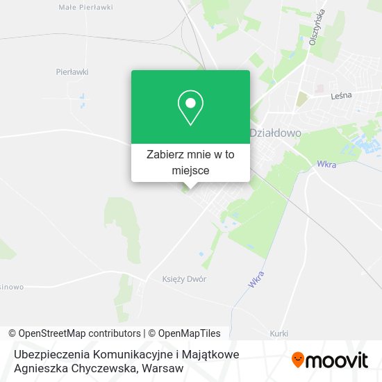 Mapa Ubezpieczenia Komunikacyjne i Majątkowe Agnieszka Chyczewska