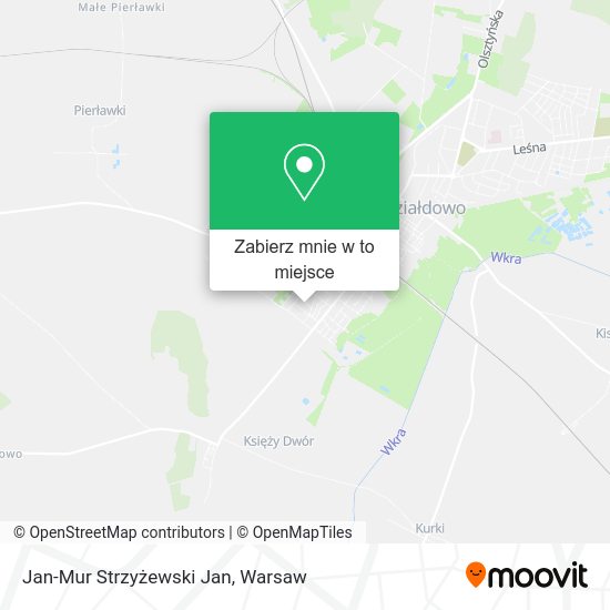 Mapa Jan-Mur Strzyżewski Jan