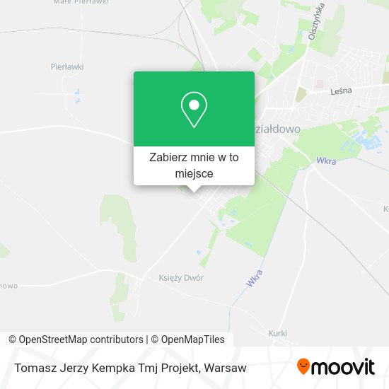 Mapa Tomasz Jerzy Kempka Tmj Projekt