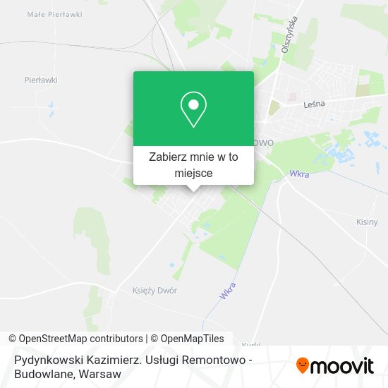 Mapa Pydynkowski Kazimierz. Usługi Remontowo - Budowlane