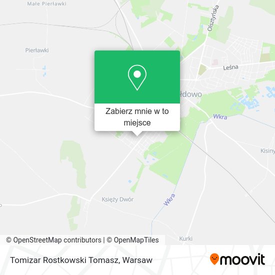 Mapa Tomizar Rostkowski Tomasz