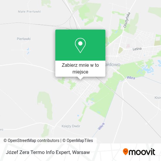 Mapa Józef Zera Termo Info Expert