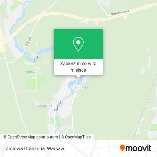 Mapa Ziołowa Oranżeria