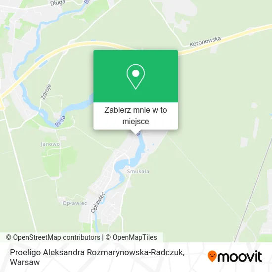 Mapa Proeligo Aleksandra Rozmarynowska-Radczuk