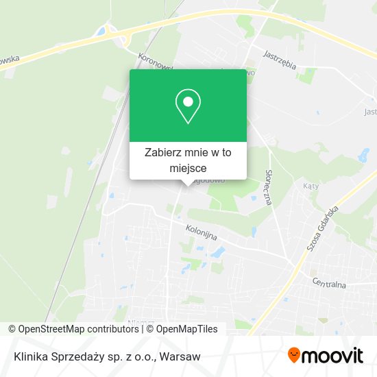 Mapa Klinika Sprzedaży sp. z o.o.