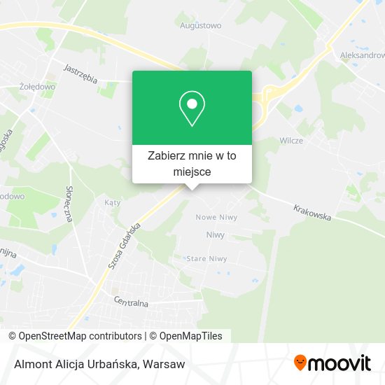 Mapa Almont Alicja Urbańska