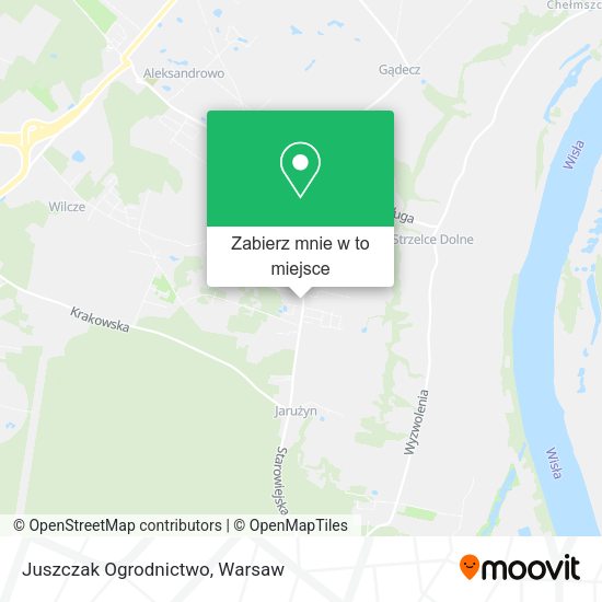 Mapa Juszczak Ogrodnictwo