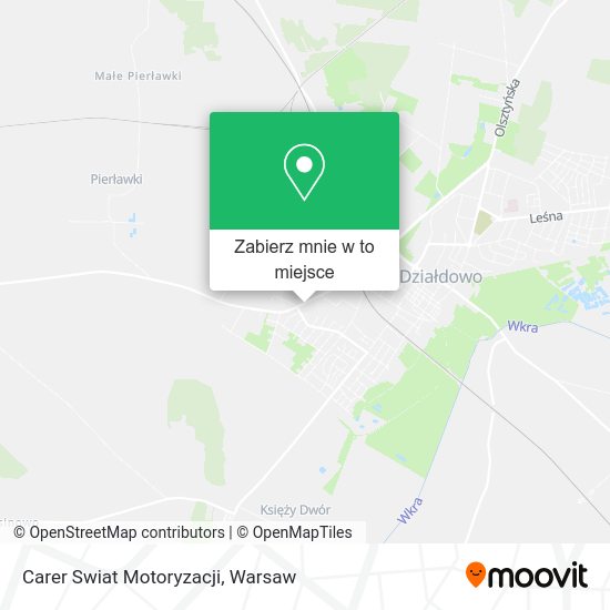 Mapa Carer Swiat Motoryzacji