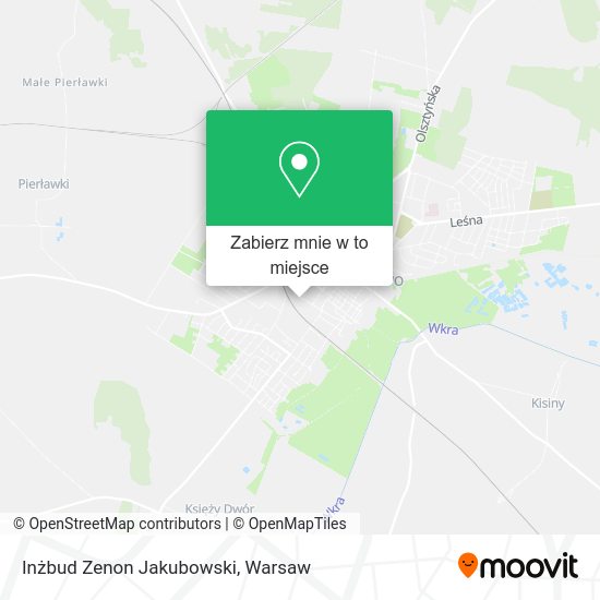 Mapa Inżbud Zenon Jakubowski