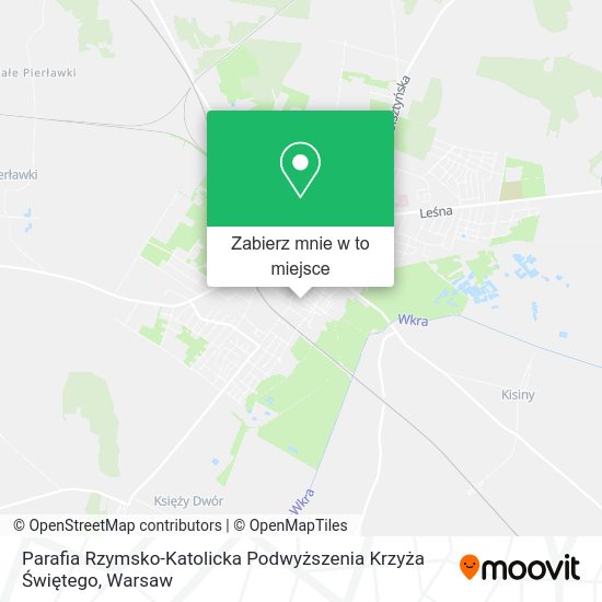 Mapa Parafia Rzymsko-Katolicka Podwyższenia Krzyża Świętego