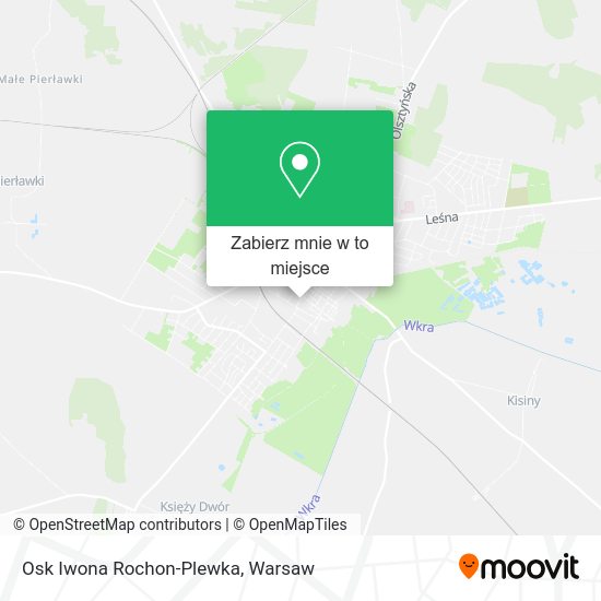 Mapa Osk Iwona Rochon-Plewka