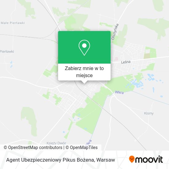 Mapa Agent Ubezpieczeniowy Pikus Bożena