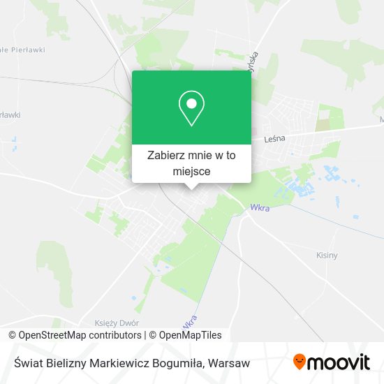 Mapa Świat Bielizny Markiewicz Bogumiła