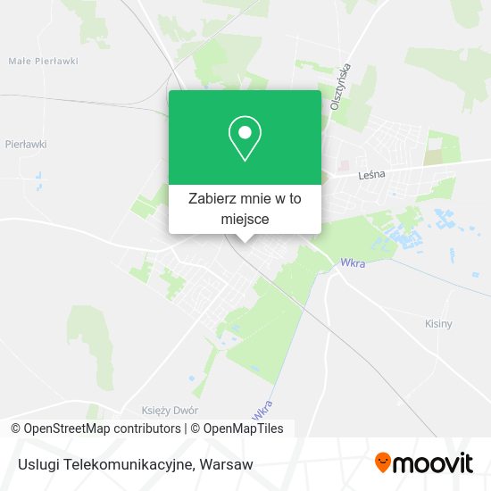 Mapa Uslugi Telekomunikacyjne