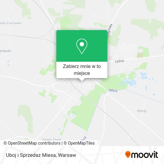 Mapa Uboj i Sprzedaz Miesa