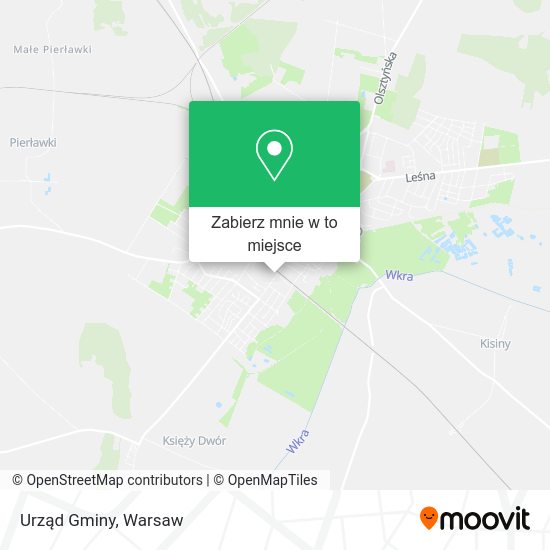 Mapa Urząd Gminy