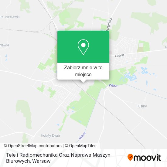 Mapa Tele i Radiomechanika Oraz Naprawa Maszyn Biurowych