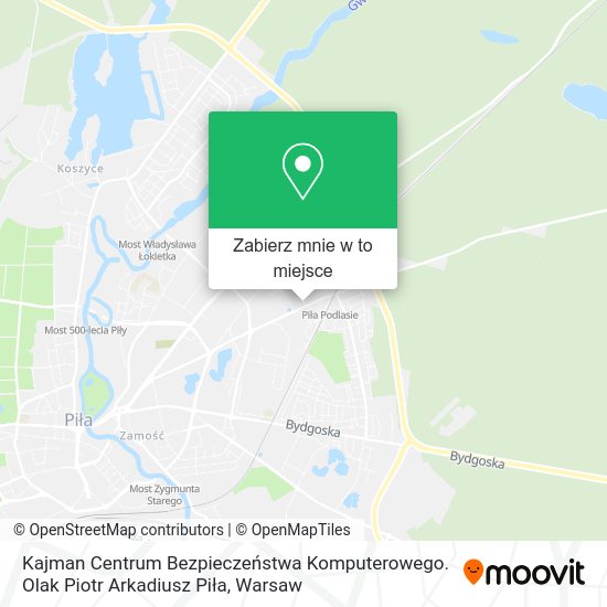 Mapa Kajman Centrum Bezpieczeństwa Komputerowego. Olak Piotr Arkadiusz Piła