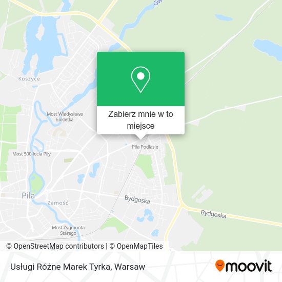 Mapa Usługi Różne Marek Tyrka