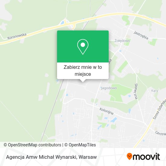 Mapa Agencja Amw Michał Wynarski