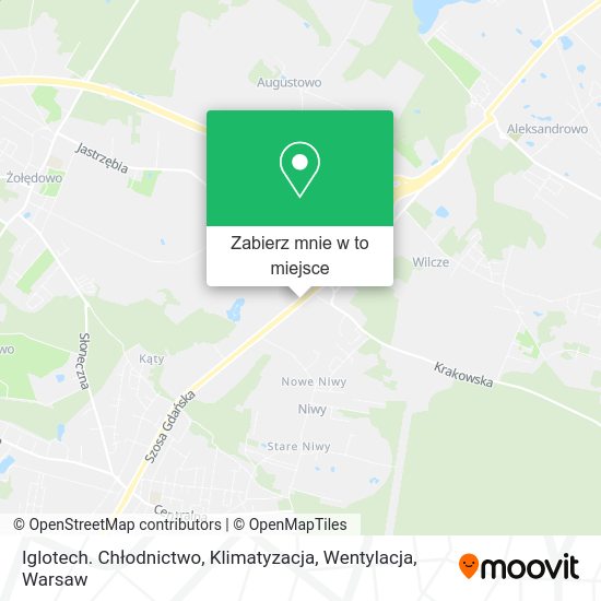 Mapa Iglotech. Chłodnictwo, Klimatyzacja, Wentylacja