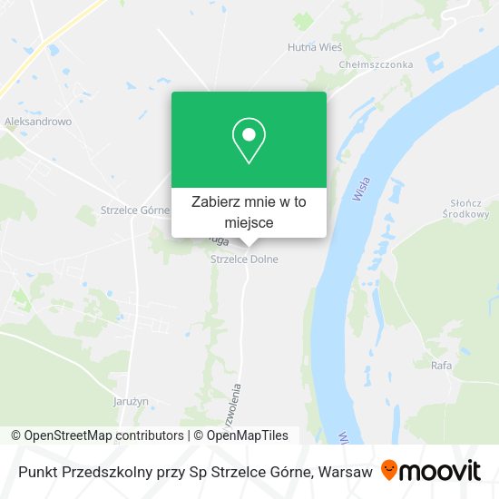 Mapa Punkt Przedszkolny przy Sp Strzelce Górne