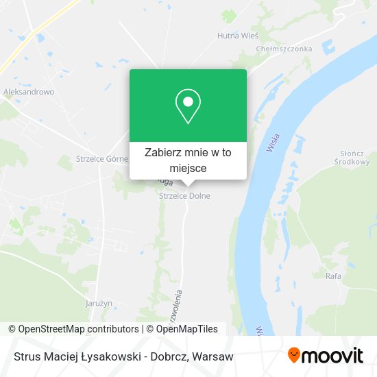 Mapa Strus Maciej Łysakowski - Dobrcz