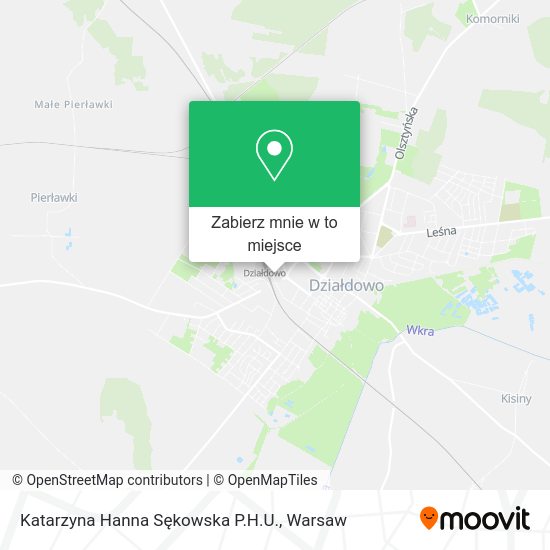 Mapa Katarzyna Hanna Sękowska P.H.U.