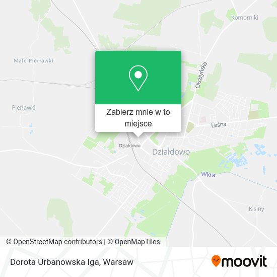 Mapa Dorota Urbanowska Iga