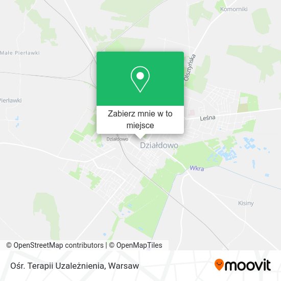 Mapa Ośr. Terapii Uzależnienia