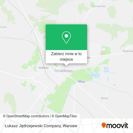 Mapa Łukasz Jędrzejewski Company