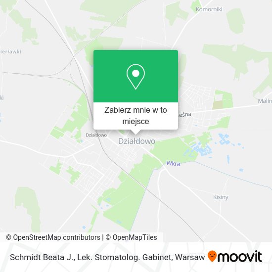Mapa Schmidt Beata J., Lek. Stomatolog. Gabinet