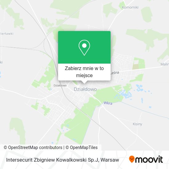 Mapa Intersecurit Zbigniew Kowalkowski Sp.J