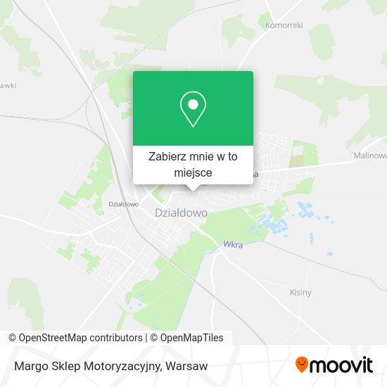 Mapa Margo Sklep Motoryzacyjny