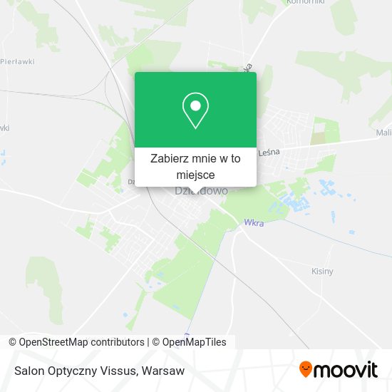 Mapa Salon Optyczny Vissus