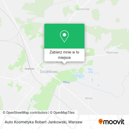 Mapa Auto Kosmetyka Robert Jankowski