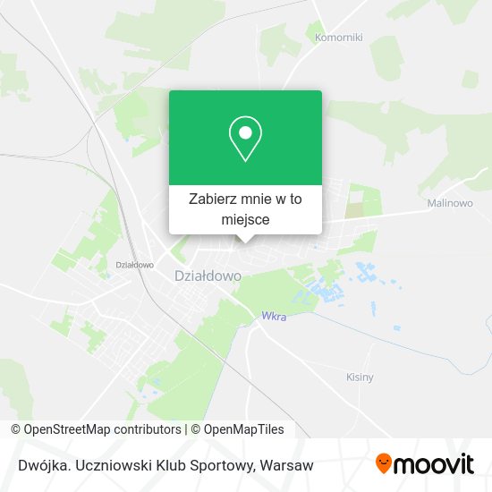 Mapa Dwójka. Uczniowski Klub Sportowy