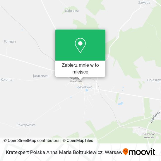 Mapa Kratexpert Polska Anna Maria Bołtrukiewicz