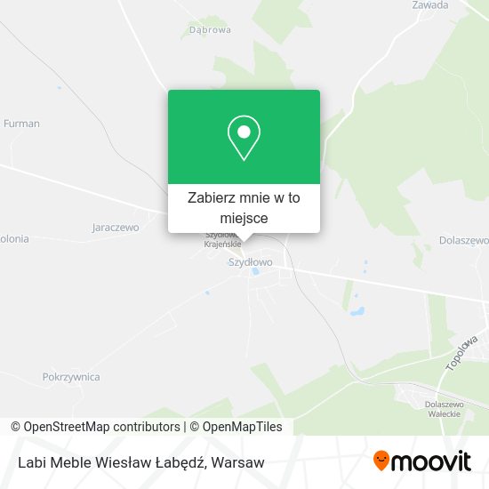 Mapa Labi Meble Wiesław Łabędź